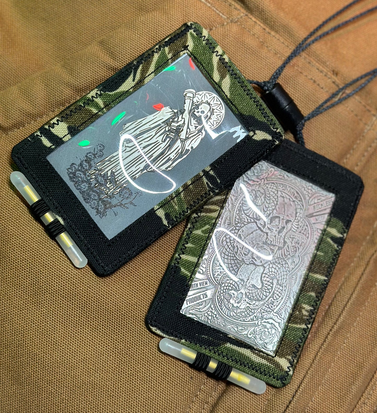 Tactical Scapular XL (V2.2): VIETNAM TIGER STRIPE w/Black