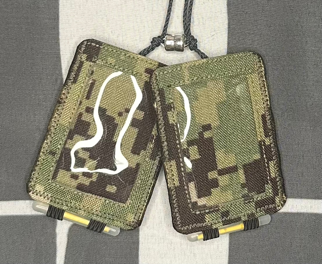 Original Tactical Scapular (V2.4):  AOR2 w/Black, Hook & Loop Backer #94