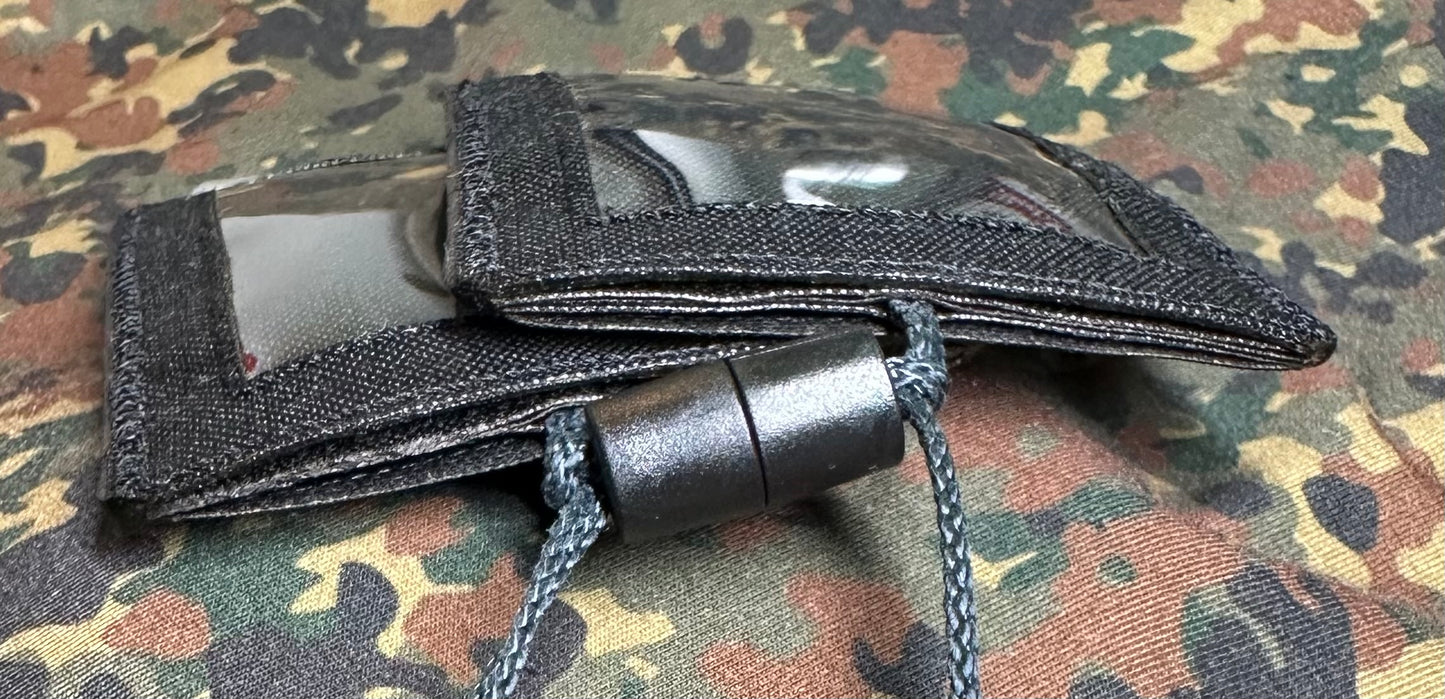 Tactical Scapular XL (V2.2):  BLACK w/Black #66