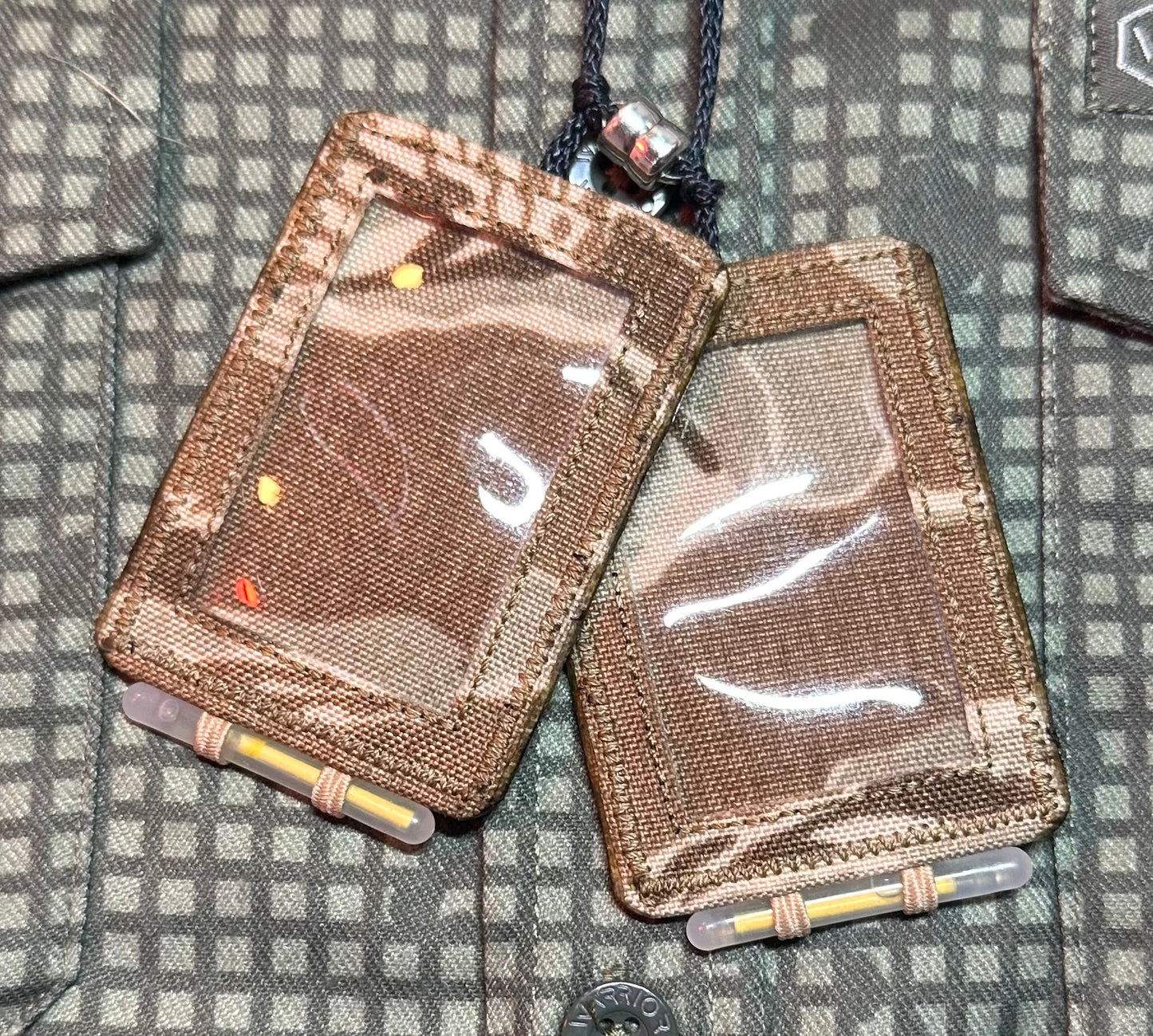 Original Tactical Scapular (V2.2):  DESERT TIGER STRIPE w/Coyote & Black #64