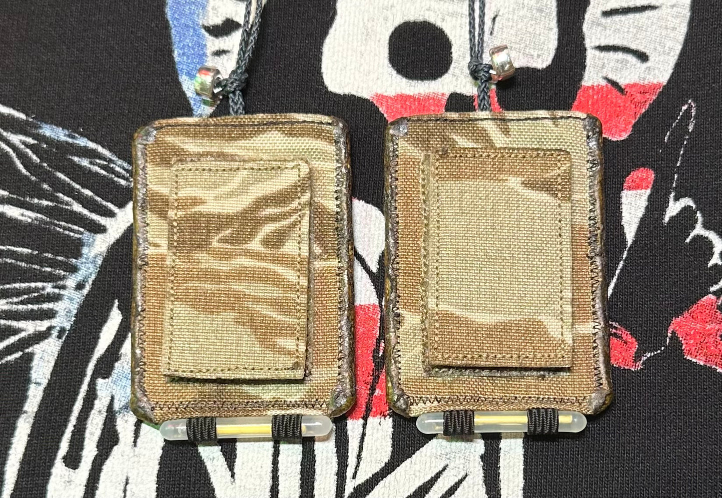 Original Tactical Scapular (V2.4):  DESERT TIGER STRIPE w/Black, Hook & Loop Backer #71