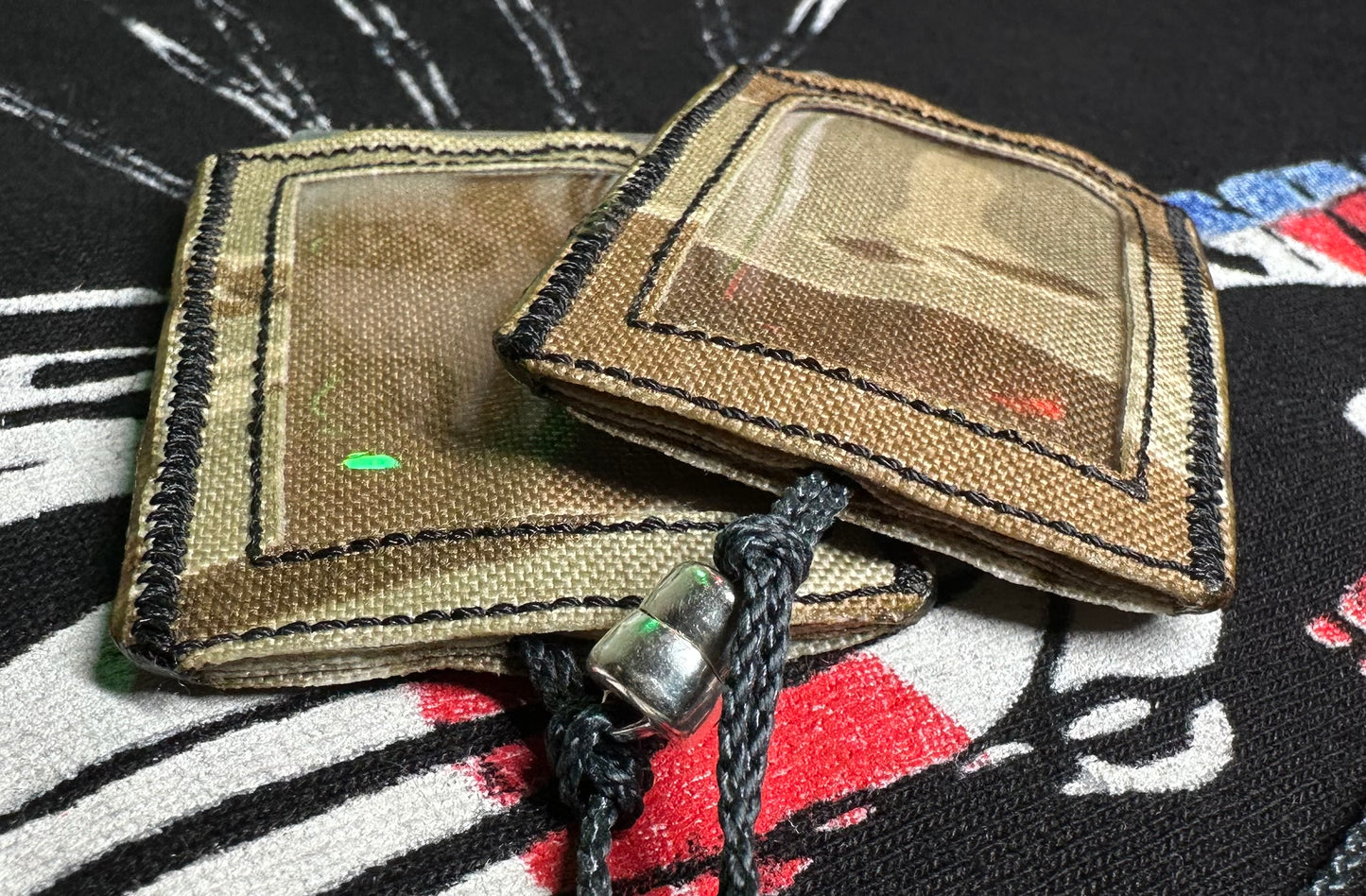 Original Tactical Scapular (V2.4):  DESERT TIGER STRIPE w/Black, Hook & Loop Backer #71