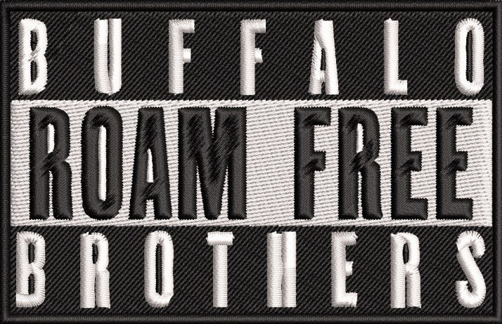 Buffalo Brothers ROAM-FREE Patch (GITD)