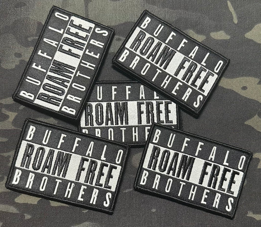 Buffalo Brothers ROAM-FREE Patch (GITD)