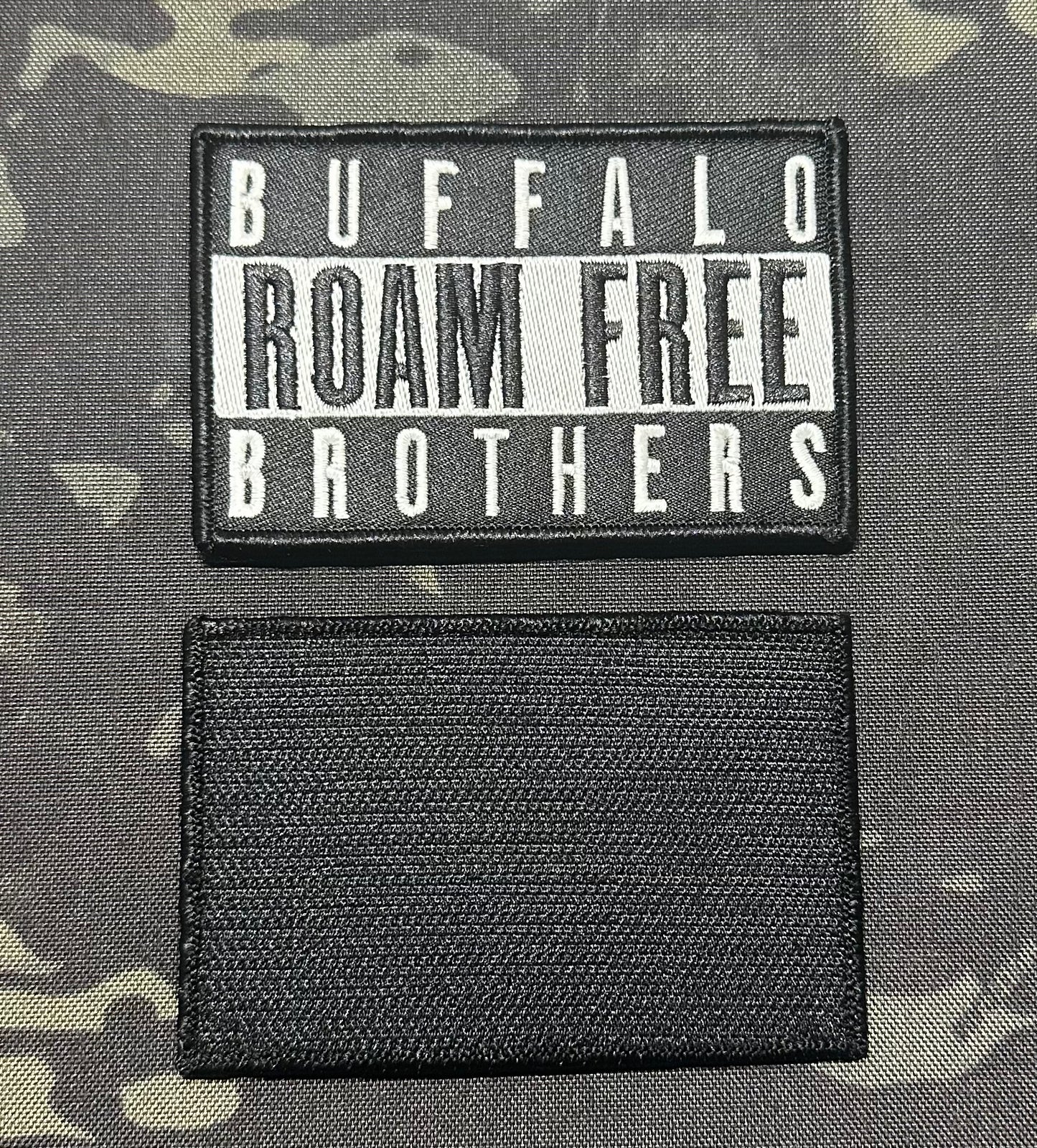 Buffalo Brothers ROAM-FREE Patch (GITD)