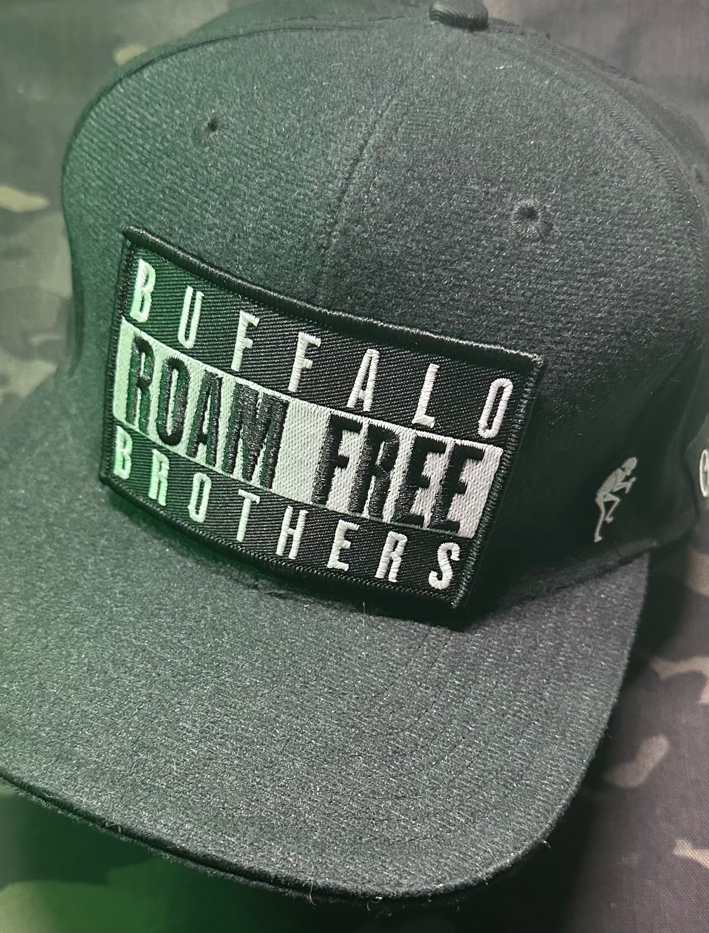 Buffalo Brothers ROAM-FREE Patch (GITD)