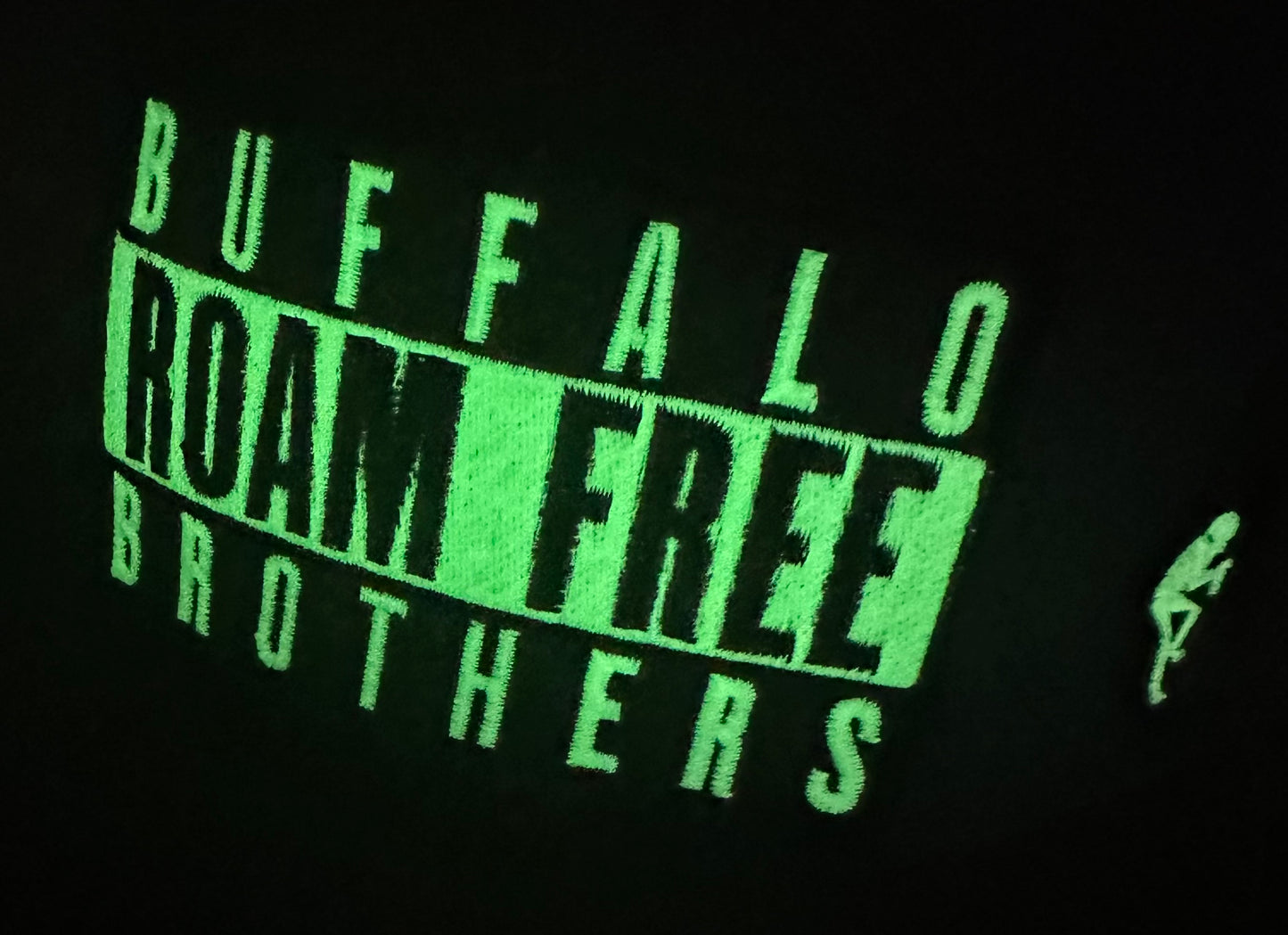 Buffalo Brothers ROAM-FREE Patch (GITD)