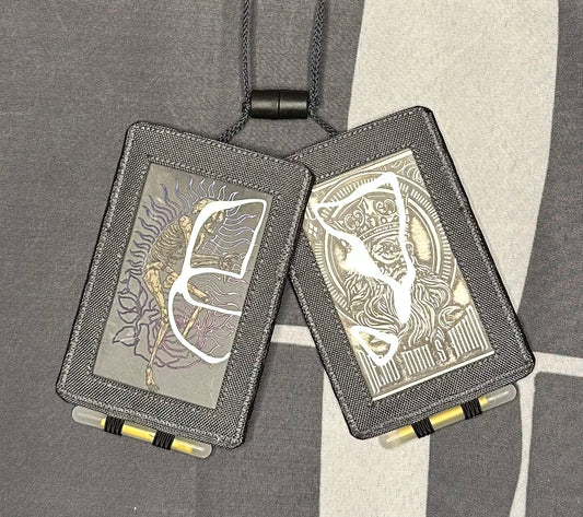 Tactical Scapular XL (V2.2):  WOLF GRAY & Black #98